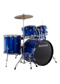 Ludwig Accent FUSE 20" Blue Complete Set Batterie acoustique