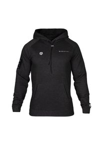 MOROTAI Män Sport sweatshirt 'Paris' mörkgrå / vit Storlek XL