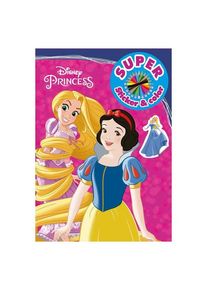 Boek Specials Nederland BV Disney Princess Sticker & Color Coloring Book