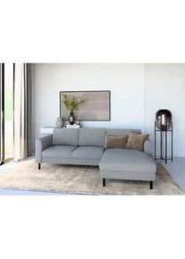 Trendmanufaktur Ecksofa , Schlammfarben , Textil , seitenverkehrt montierbar, L-Form , 232x161 cm , Made in Europe , Sitzqualitäten, Rücken echt, Armteil links, Armteil rechts , Wohnzimmer, Sofas & Couches, Wohnlandschaften, Ecksofas