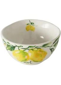 Boltze Home Suppenschüssel Lemony 500 ml , Keramik , Geschirr, Teller, Suppenteller