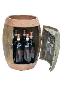 DanDiBo Weinregal Holz Braun 44 cm 91361 , 32x44x32 cm , Weinregale