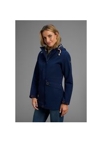 Polarino , Funktionsparka mitKapuze Wasserabweisend & winddicht, atmungsaktiv. , marine , 36 , 36 , Urbane Windjacke von Polarino