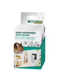 Mäusevertreiber , Weiß , Kunststoff , 5.5x7x9.5 cm , Freizeit & Co, Haus & Garten