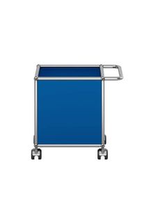 USM Haller Chariot / Bo&icirc;te de rangement Enzian bleu