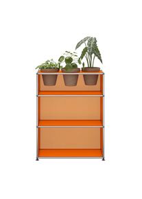USM Haller Sideboard avec Insert plantes Reinorange