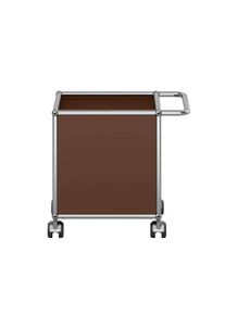 USM Haller Chariot / Bo&icirc;te de rangement Brun