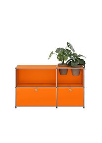 USM Haller Sideboard avec Portes pliantes et Insert plantes Reinorange