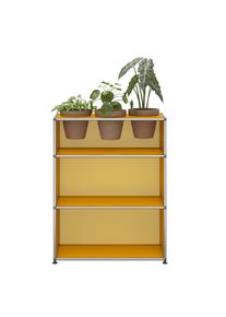 USM Haller Sideboard avec Insert plantes Jaune gold