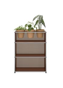 USM Haller Sideboard avec Insert plantes Brun