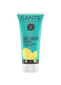 Sante Naturkosmetik Douche verzorging Mint Limonade Douchegel Cosmetica Dames 200 ml