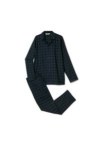 Tchibo - Flanel pizsama - f&eacute;rfi - m&eacute;ret XL 56/58 - k&eacute;k/kock&aacute;s
