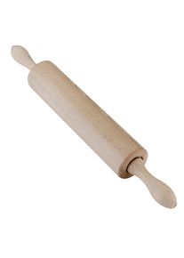 Metaltex Rodillo de amasar de madera de haya con mangos desmontables - Madera redonda marrón