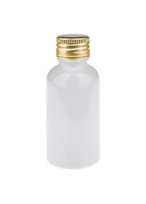 30 ml fles 11 mm SV aluminium goud STD WhiteL. UT18/30