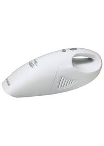 Bomann CB 967 Aspiradora de Mano Sin Cable, Potente, Batería Recargable, Filtro Lavable, Sitios Difíciles, 1400mAh Blanco