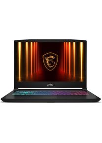MSI Katana 15 HX B14WFK-082XES (15.60", 1000 GB, 32 GB, Nummernblock, Intel Core i9-14900HX), Notebook, Schwarz