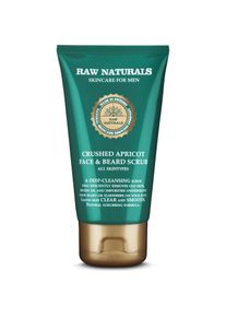 Raw Naturals, Gesichtsreinigung, Face & Beard Scrub (Reinigungspeeling, 75 ml)