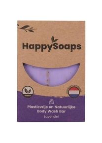 Happy Soaps, Duschmittel, Vegan Body Bar Shower Foam Lavender 100g