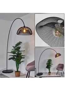 hofstein Lampadaire Pralo Noir, 1 lumi&egrave;re