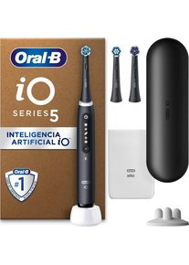 Oral-B, Elektrische Zahnbürste, Elektrische Zahnbürste mit 3 Aufsätzen, Reiseetui und App-Unterstützung für gesünderes Zahnfleisch