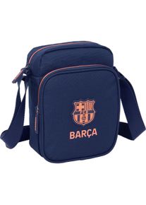 FC Barcelona, Handtasche, Umhängetasche F.C. Barcelona Marineblau 16 x 22 x 6 cm, Blau