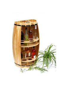 DanDiBo Weinregal Halbrund Holz 83 cm 9001 , 52x83x29 cm , Weinregale