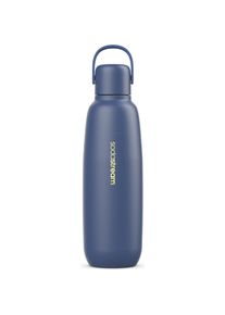 SodaStream Metallflasche Cool Storm 0,9 Liter f&uuml;r alle Modelle ausser Crystal & Penguin, Wassersprudler Zubeh&ouml;r, Blau