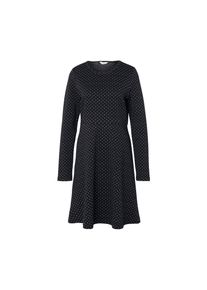 Tchibo - Glitzerndes Jacquard-Kleid - Damen - Gr. L - silber/jacquard