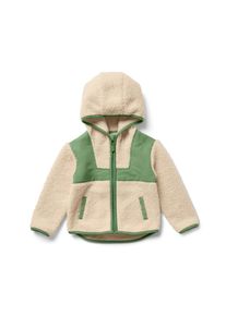 Tchibo - Kinder-Teddy-Jacke - Unisex - Gr. 98/104 - grün