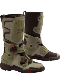 Sidi Taurus GTX, bottes Gore-Tex , couleur: Olive/Vert Foncé/Noir , taille: 48 EU