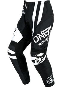 O Neal ONeal Element Warhawk, pantalon en textile , couleur: Noir/Blanc , taille: 38