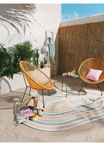 benuta Pop Tepper til innendørs og utendørs bruk Candy Flerfarget 160x229 cm Geometrisk,Strips,Trend Look