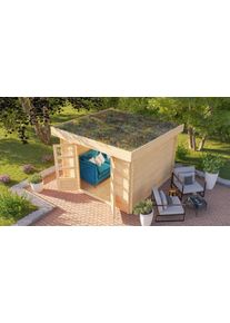 Karibu Gartenhaus »"Luma 3"« naturbelassen oder anthrazit in beige