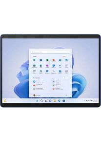 Microsoft Convertible Notebook »Surface Pro 9« 33,02 cm / 13 ′′ Intel Core i5 Iris Xe Graphics 256 GB SSD in blau