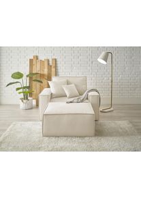 Otto Home Loveseat »FINNLEY in beige, Größe B/H/T: 120 cm x 85 cm x 166 cm
