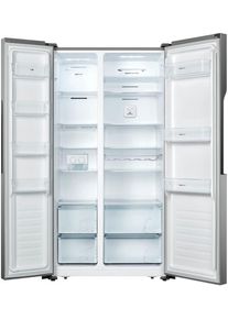 Gorenje Side-by-Side »NRS918EMX« 178,6 cm hoch 91 cm breit in silberfarben