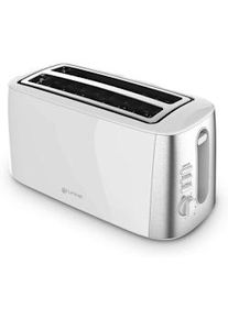 Grunkel TORRADEIRA 2 RANHURAS EXTRA GRANDES PORMENORES EM AÇO INOXIDÁVEL