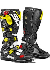 Sidi Crossfire 3, bottes , couleur: Jaune Néon , taille: 50 EU