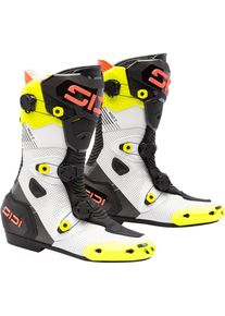 Sidi Mag 2 Air, boots , color: Whinte/Black/Neon-Yellow/Red , size: 39 EU