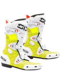 Sidi Mag 2 Air Bautista, boots , color: White/Neon-Yellow/Red , size: 40 EU