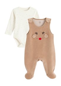 Cool Club Overall 'CLOTHING SET' blandingsfarvet St&oslash;rrelse 62