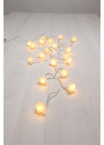 Guirlande Globo LED Blanc, 30 lumi&egrave;res