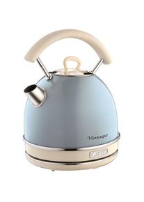 Ariete , Wasserkocher &raquo;2877BL Vintage&laquo; 1,7 l 2200 W , aquablau