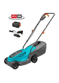 Gardena , Akkurasenmäher »PowerMax 30/18V P4A Ready-To-Use Set« Ready-To-Use Set inkl. Akku und Ladegerät , (ohne Farbbezeichnung)
