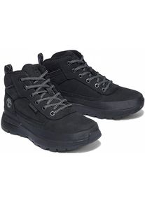 Timberland, Damen, Schn&uuml;rboots &raquo;FIELD TREKKERMID LACE UP SNEAKER&laquo; Wintersneaker, Sneaker, Winterschuhe, schwarz-schw, 39, schwarz-schw, Coole 