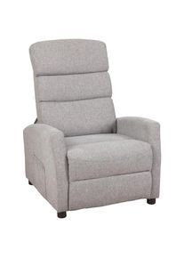 Mid.you Massagesessel , Grau , Textil , Uni , 75x108-75x95-165 cm , Relaxfunktion, Netzbetrieb, Massagefunktion , Wohnzimmer, Sessel, Massagesessel