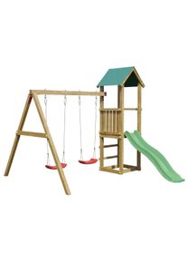 Marimex | Detské ihrisko Marimex Play Basic 008 + zelená šmykľavka | 11640470