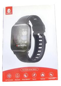 CANMIXS CM-ZX08 Smartwatch Fitness Tracker Herzfrequenz Schrittzähler Schwarz