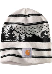 Carhartt Outdoor, beanie , kleur: Wit/Zwart (W03) , maat: Een maat