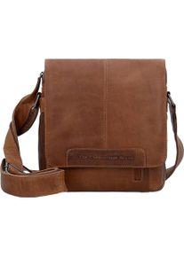 The Chesterfield Brand, Handtasche, Wax Pull Up Umhängetasche Leder 22 cm, Braun